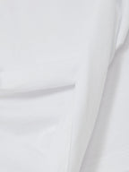 Tilly Cotton Drape T-Shirt in White