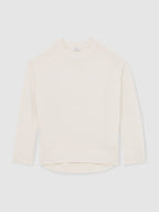 Ella Wool-Cashmere Crew-Neck Jumper in Cream