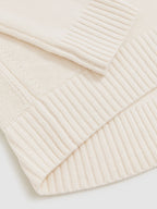 Ella Wool-Cashmere Crew-Neck Jumper in Cream