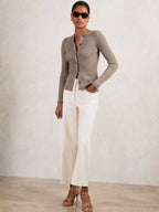 Lilith Button Front Knit Cardigan