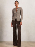 Lilith Button Front Knit Cardigan